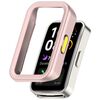 Per Huawei Band 10/10 NFC/9/9 NFC Half Coverage Hollow PC Watch Custodia protettiva (rosa verde)