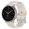 Per Amazfit Active 2 Holes Style 22mm Cinturino sportivo in silicone (Starlight)