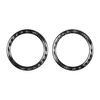 Per Mercedes-Benz Classe G W463 2 pezzi/set adesivo per altoparlante porta posteriore (nero)