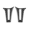 Per Mercedes-Benz Classe G W463 2 pezzi/set adesivi per volante (nero)