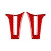 Per Mercedes-Benz Classe G W463 2 pezzi/set adesivi per volante (rosso)