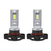 2 pezzi Mini 1:1 Lampadina per fari a LED per auto con spina diretta, specifiche: H16 (luce bianca)