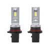 2 pezzi Mini 1:1 Lampadina per fari a LED per auto con spina diretta, specifiche: P13W (luce bianca)