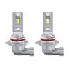 2 pezzi Mini 1:1 Lampadina per fari a LED per auto con spina diretta, specifiche: 9012 (luce bianca)