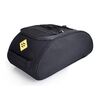 BELIROW Borsa posteriore per portabici pieghevole per bici Borsa a sgancio rapido (nera)