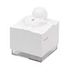 Moonfall Umidificatore Diffusore di Aromi Grande Nebbia con Luce Notturna Ornamento da Tavolo (Bianco)