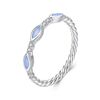 Anello in argento sterling S925 con zircone nano opale placcato platino (8)