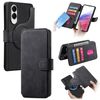 Per Samsung Galaxy S25 Edge 5G CaseNeo MagSafe RFID Antifurto Retro Custodia in Pelle per Telefono (Nero)
