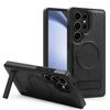 Per Samsung Galaxy S23 Ultra 5G Custodia per telefono con supporto multifunzione MagSafe PU (nero)