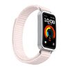 Per Huawei Band 10/9/8 Cinturino per orologio con gancio e passante in nylon con connettore metallico (rosa perla)