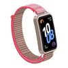 Per Huawei Band 10/9/8 Cinturino per orologio con gancio e passante in nylon con connettore in plastica (colore neon)