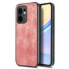 Per OPPO Reno13 F Custodia per telefono in pelle vintage per PC (rosa)