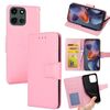 Per Motorola Moto G 5G 2025 Custodia in pelle con texture di cristallo (rosa)