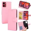Per Motorola Moto G05 Custodia in pelle con texture di cristallo (rosa)