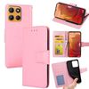 Per Motorola Moto G15 / G15 Power Custodia in pelle con texture Crystal (rosa)