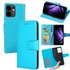 Per OPPO Reno13 F 5G / 4G Custodia in pelle con texture di cristallo (blu cielo)