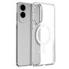 Per Samsung Galaxy S25 Edge 5G DUX DUCIS Clin Mag Series Magsafe TPU Custodia per telefono (trasparente)