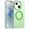 Per Tecno Spark 20 Candy Magsafe PC Hybrid TPU Custodia per telefono (verde)