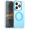 Per Tecno Spark Go 1S Candy Magsafe PC Hybrid TPU Custodia per telefono (blu)