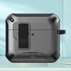Per AirPods 4 Auricolari Bluetooth wireless MagSafe Holder Custodia protettiva (grigio)