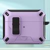 Per AirPods Pro auricolari Bluetooth wireless MagSafe Holder Custodia protettiva (viola)