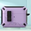 Per AirPods Pro 2 Auricolari Bluetooth wireless Custodia protettiva con supporto MagSafe (viola)