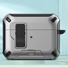 Per AirPods Pro 2 auricolari Bluetooth wireless MagSafe Holder Custodia protettiva (argento)