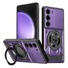 Per Samsung Galaxy S23 5G Armor Supporto Rotante MagSafe Custodia per Telefono (Viola)