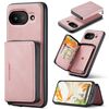 Per Google Pixel 9a JEEHOOD J02 Custodia in pelle con cerniera magnetica orizzontale (rosa)