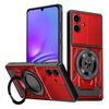 Per Samsung Galaxy A05 Armor Rotating Holder MagSafe Custodia per telefono (rosso)