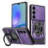 Per Samsung Galaxy A05s 4G Armor Rotating Holder MagSafe Custodia per telefono (viola)