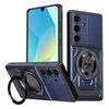 Per Samsung Galaxy A16 5G / 4G Custodia per telefono con supporto rotante MagSafe (blu)