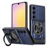 Per Samsung Galaxy A25 5G Custodia per telefono con supporto rotante MagSafe Global Armor (blu)