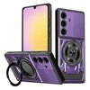 Per Samsung Galaxy A25 5G Custodia per telefono con supporto rotante MagSafe Global Armor (viola)