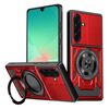 Per Samsung Galaxy A36 / A56 5G Custodia per telefono con supporto rotante MagSafe (rosso)