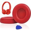 Per cuffie Beats Solo3 / Solo2 cuscinetti auricolari in spugna, specifiche: wireless rosso