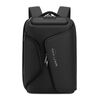Zaino da viaggio antifurto per uomo Wiersaam, zaino per laptop resistente all'acqua con porta di ricarica USB (nero)