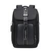 Zaino da lavoro antifurto impermeabile Wiersaam WY1200 da uomo con scomparti multipli (nero)