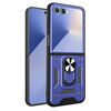 Per Samsung Galaxy Z Flip7 Armor Magnetic Bracket TPU+PC Custodia per telefono (blu)