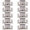 Per Infinix Hot 50 4G X6882 10 pezzi Connettore porta di ricarica originale