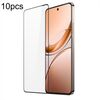 Per vivo V50 Lite 4G / 5G 10 pezzi DUX DUCIS 0,33 mm 9H Pellicola in vetro temperato in allumina media