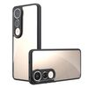 Per vivo V50 Lite 5G / 4G Armor Precise Hole PC Hybrid TPU Custodia per telefono (trasparente)