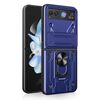 Per Motorola Razr 40 Supporto magnetico TPU+PC Custodia per telefono (blu)
