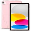 Custodia per tablet con supporto magnetico pieghevole in pelle acrilica per iPad mini 2024 / mini 6 (rosa)