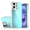 Custodia per telefono con placcatura sfumata per iPhone 16 (blu)
