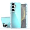 Per Samsung Galaxy S25 5G Custodia per telefono con placcatura sfumata scolorita (blu)