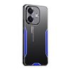 Per OPPO A5 Pro Global Blade Series TPU Hybrid Metal Phone Case (Blu)