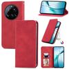 Per Xiaomi 15 Ultra Retro Skin Feel Custodia magnetica in pelle Flip Phone (rosso)