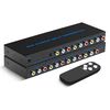 RCA 4 In 3 Out AV Audio Video Segnale Composito Switcher AV Switch Box Splitter, Spina: Spina UE