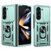 Per Samsung Galaxy Z Fold7 Custodia per fotocamera scorrevole TPU+PC (verde)